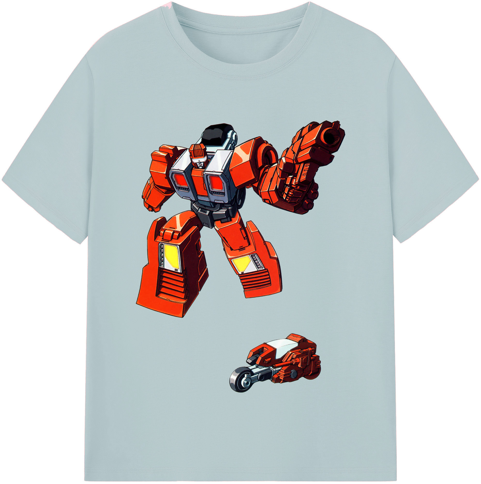 （画像用）  綿100％半袖Tシャツ（フロントプリント）